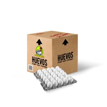 90 Huevos de Campo Tamaño Extra - Producto Fresco y Saludable.